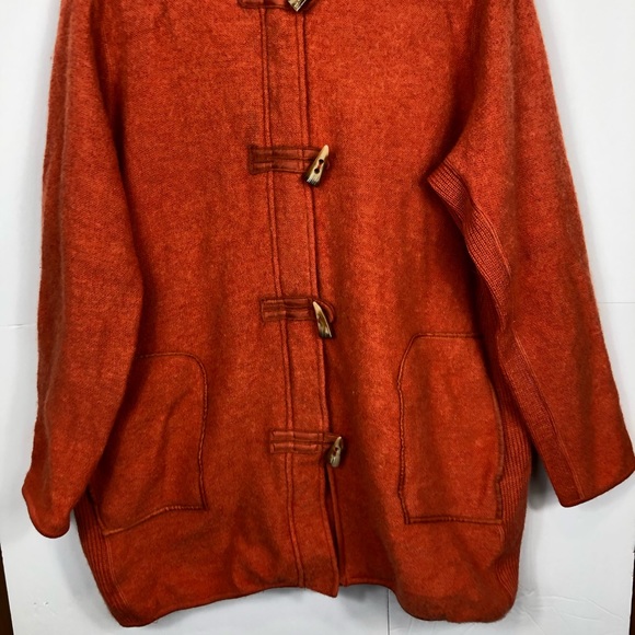 Vintage Tabi 100% Wool Duffle Coat Sz XL - Picture 3 of 13